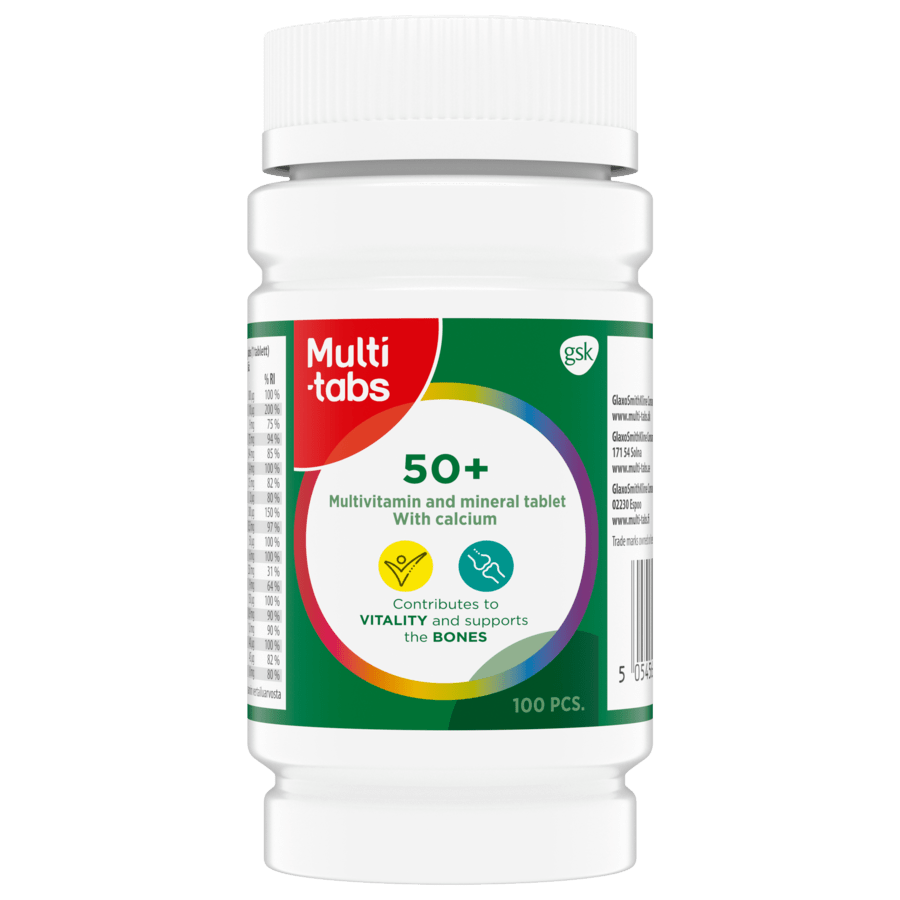 Box of Multi-tabs 50+