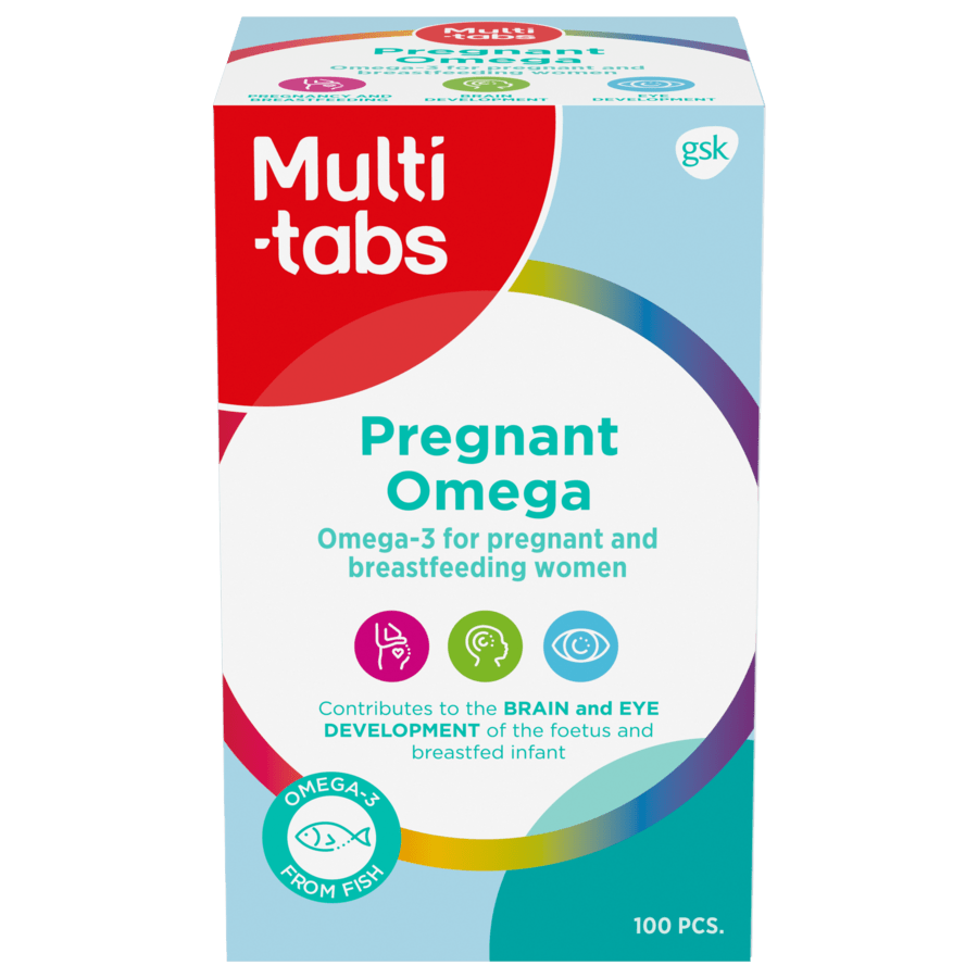 Laatikko Multi-tabs Raskaana Omega3