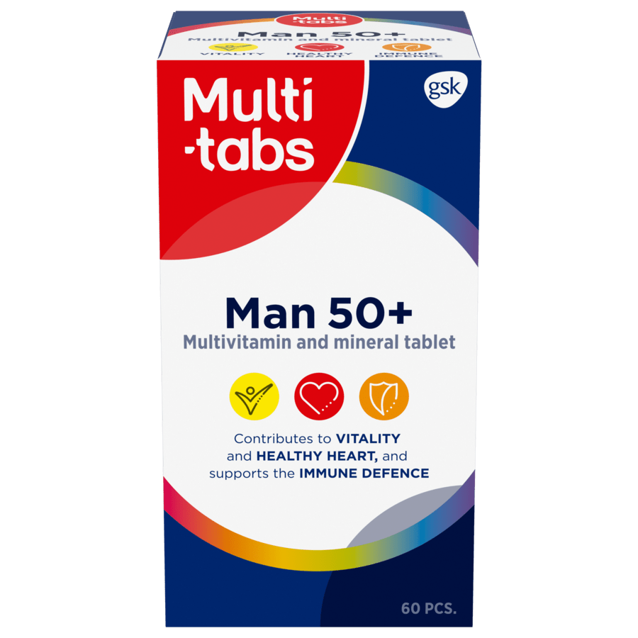 Laatikko Multi-tabs Mies 50+