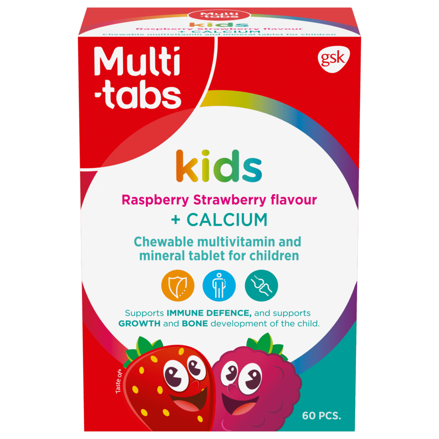 Laatikko Multi-tabs Kids + Kalsium Laatikko Multi-tabs Kids + Kalsium