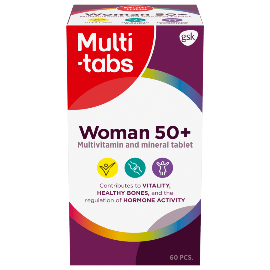 Laatikko Multi-tabs Woman 50+