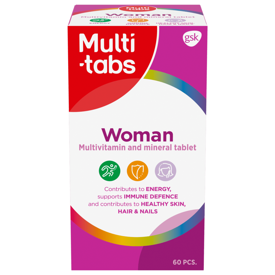 Laatikko Multi-tabs nainen