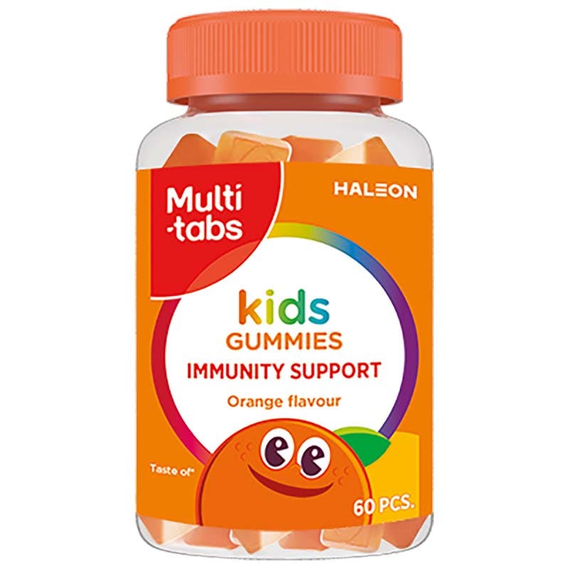 Laatikko Multi-tabs Kids Gummies Immunity Support 