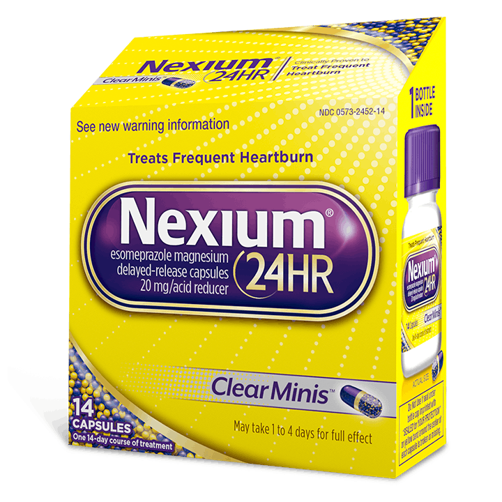 Nexium 24HR Products Frequent Heartburn Relief Products