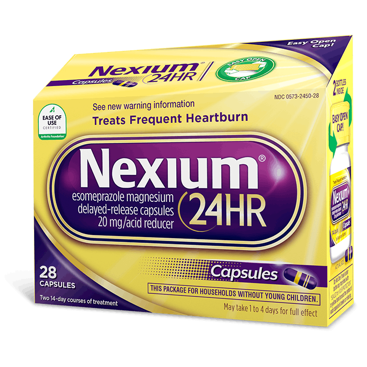 Nexium® 24HR Easy Open Cap 28 ct product