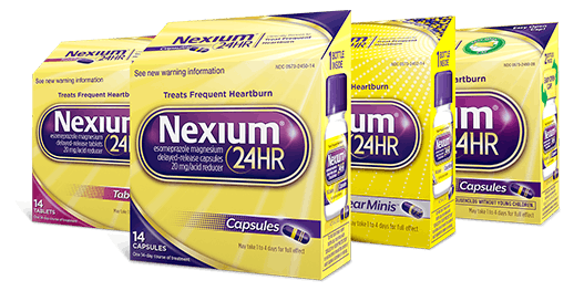 Group of Nexium® 24HR products 3