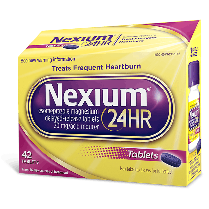 Producto Nexium 24HR Tabletas 