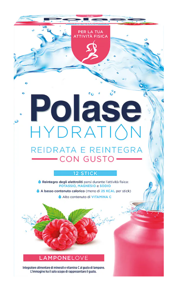 Polase Hydration 12 stick Lampone Love