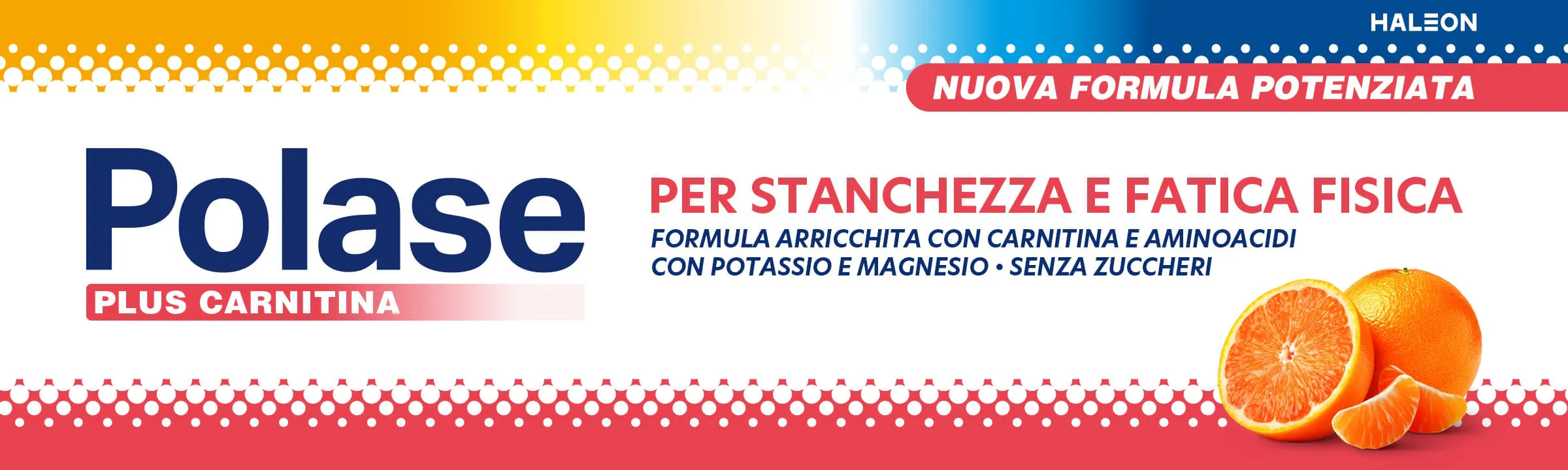 Polase Plus Carnitina è per stanchezza e fatica fisica. Nuova formula potenziata, arricchita con carnitina e aminoacidi con Potassio e Magnesio. È senza zuccheri. 