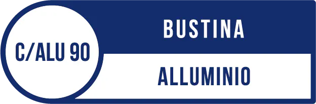 Bustina in alluminio