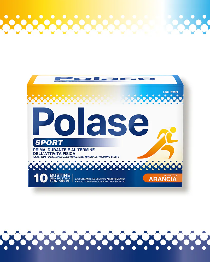 Polase Sport 10 bustine al gusto di arancia 