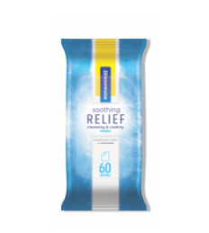 Soothing Relief Cleansing and Cooling Wipes