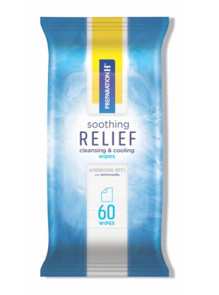 Preparation H Soothing Relief Cleansing and Cooling Wipes