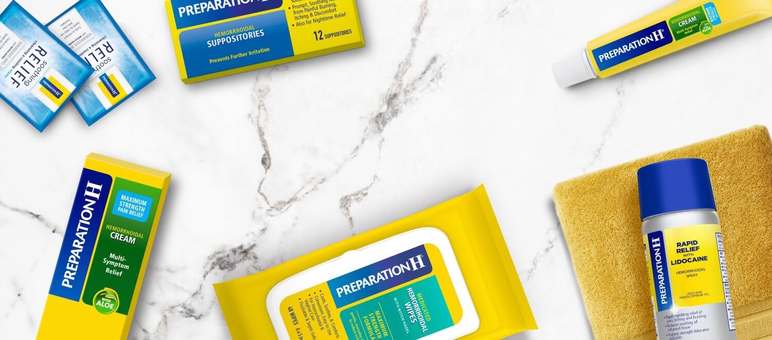 Group of Preparation H Butt Kicking products Group of Preparation H Butt Kicking products