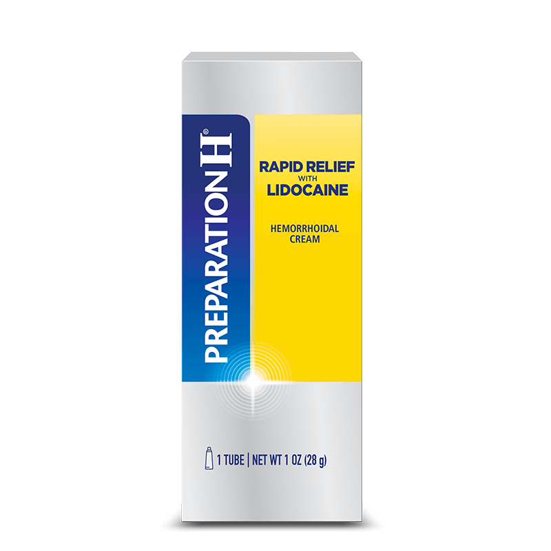 PREPARATION H Rapid Relief with Lidocaine Cream
