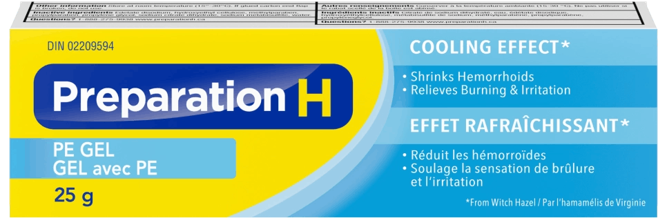 Preparation H PE Gel Packshot