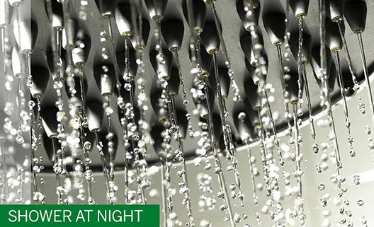 Shower at Night