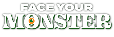 face your monster logo