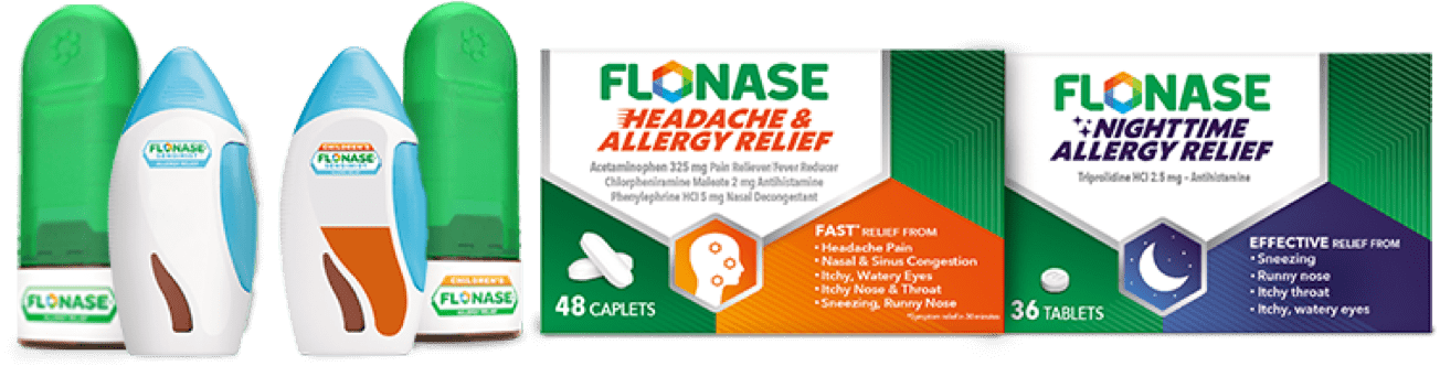 FLONASE allergy relief products for adults and children new