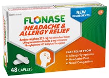 Flonase Headache & Allergy Relief Caplets