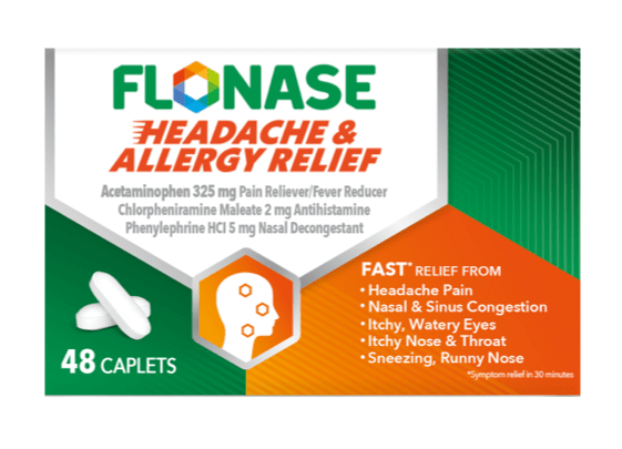 FLONASE Headache & Allergy Relief Caplets