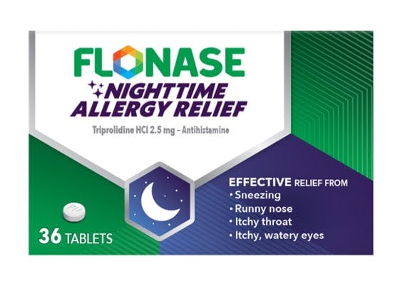 FLONASE Nighttime Allergy Relief Tablets