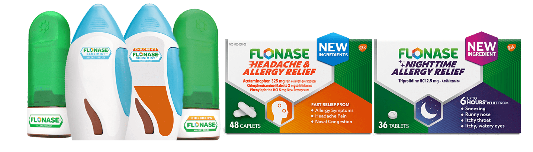 FLONASE allergy relief products for adults and children new