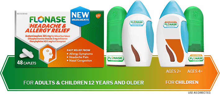 Flonase allergy relief products for adults and children  