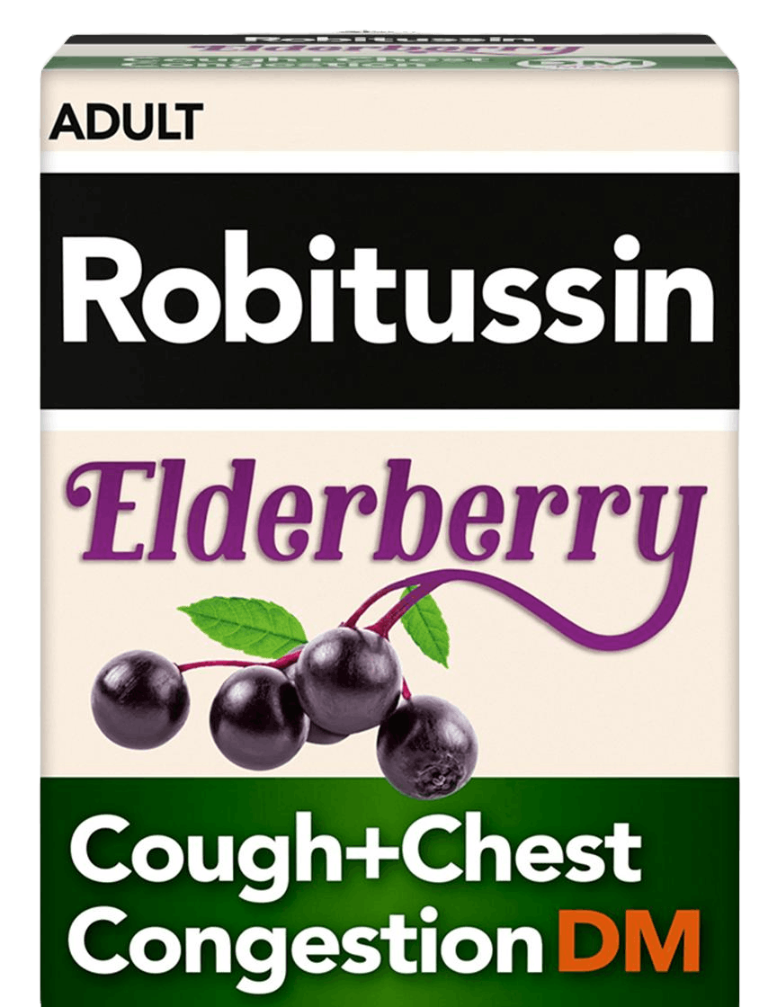 Robitussin Elderberry Cough + Chest Congestion DM