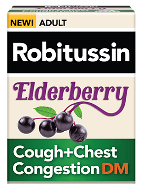 Robitussin Elderberry Cough + Chest Congestion DM Robitussin Elderberry Cough + Chest Congestion DM