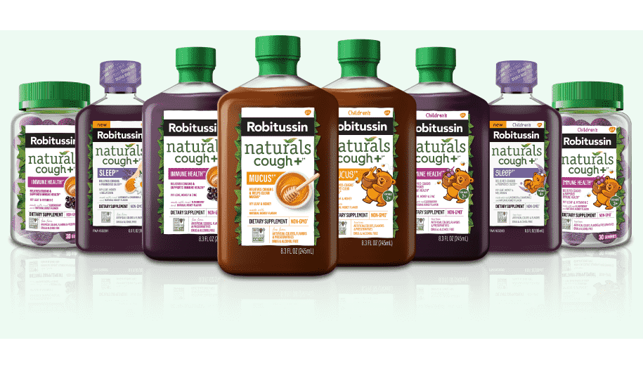Group of Robitussin Naturals featured products Group of Robitussin Naturals featured products