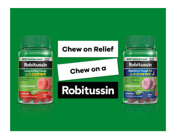 Robitussin Soft Chew on Relief