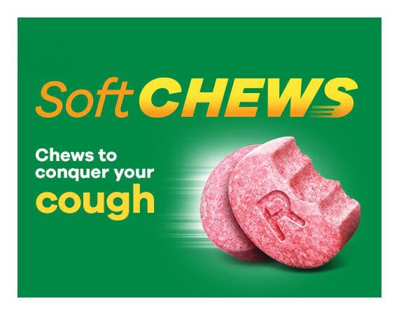 Adult Robitussin Soft Chews to conquer your cough