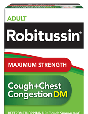 Robitussin Maximum Strength Cough + Chest Congestion DM