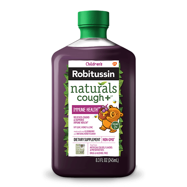 Robitussin Children’s Naturals Cough+ Immune Health Dietary Supplement