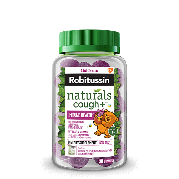 Robitussin Children’s Naturals Cough+ Immune Health Gummies Dietary Supplement Robitussin Children’s Naturals Cough+ Immune Health Gummies Dietary Supplement