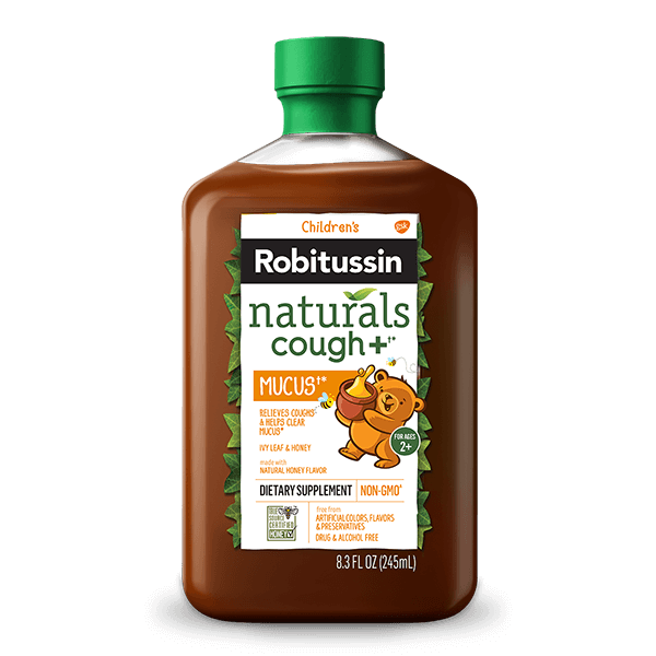 Robitussin Children’s Naturals Cough+ Mucus Dietary Supplement