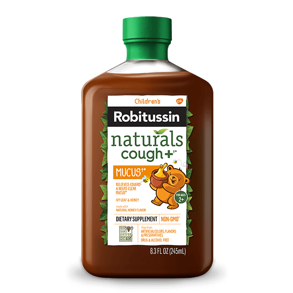Robitussin Children’s Naturals Cough+ Mucus Dietary Supplement Robitussin Children’s Naturals Cough+ Mucus Dietary Supplement