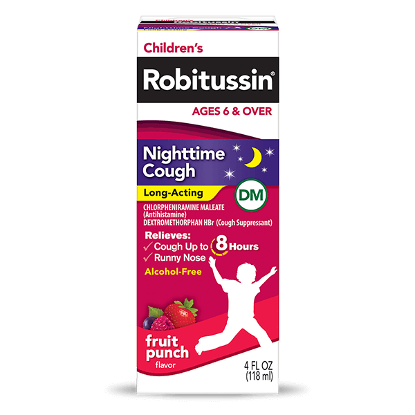 Robitussin Children’s Nighttime Cough Long-Acting DM