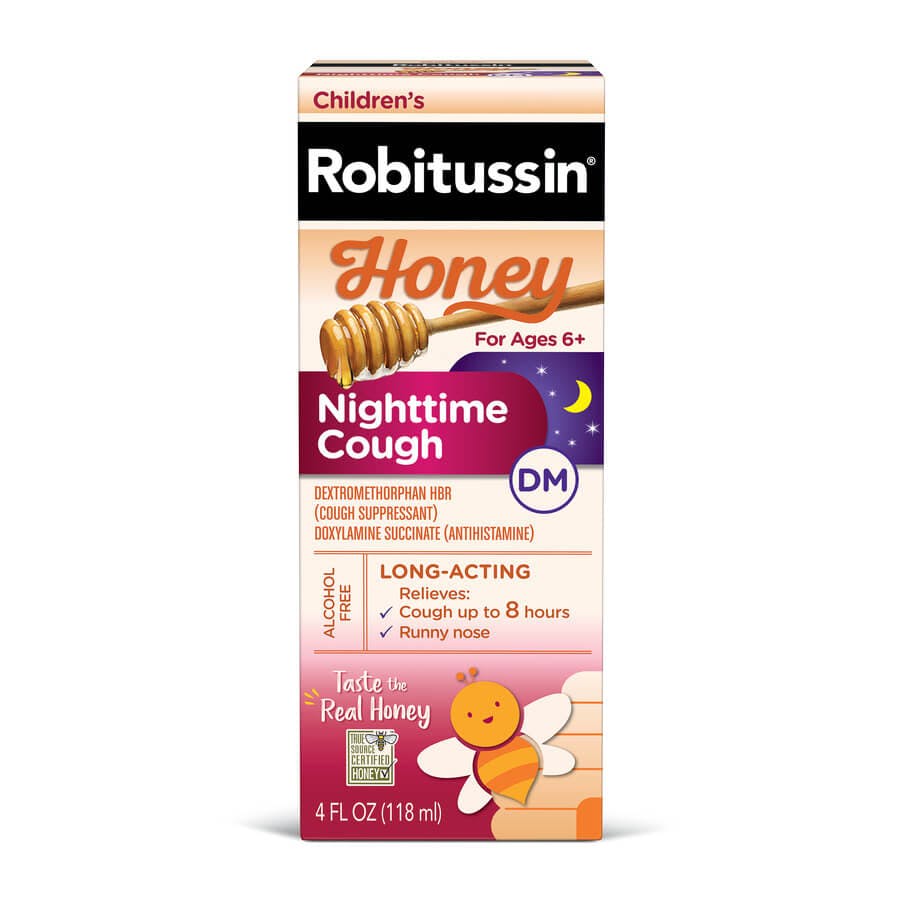 Children’s Robitussin Honey Nighttime Cough and Chest Congestion DM Children’s Robitussin Honey Nighttime Cough and Chest Congestion DM