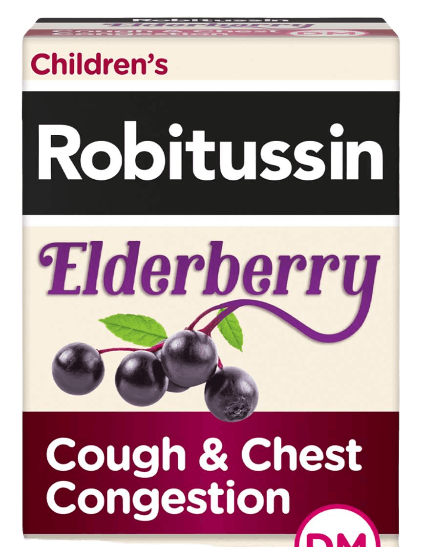 Robitussin Children’s Elderberry Cough + Chest Congestion DM