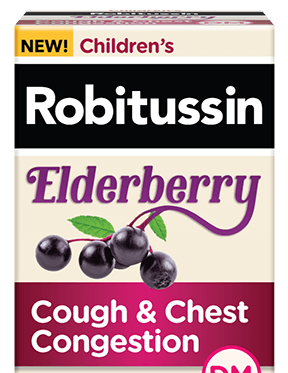 Robitussin Children’s Elderberry Cough + Chest Congestion DM
