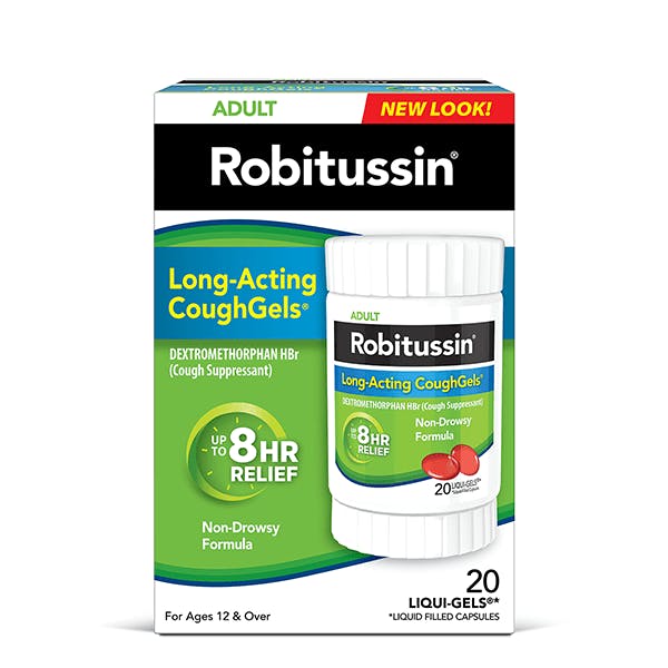 Robitussin Long-Acting Cough Gels Robitussin Long-Acting Cough Gels