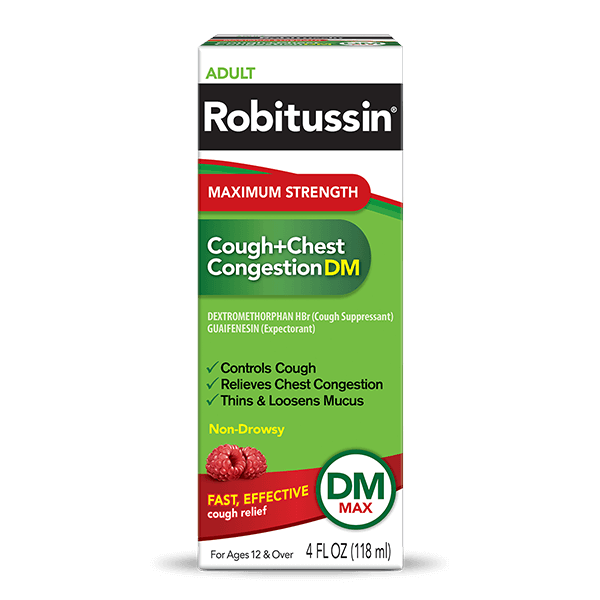 Robitussin Maximum Strength Cough and Chest Congestion DM