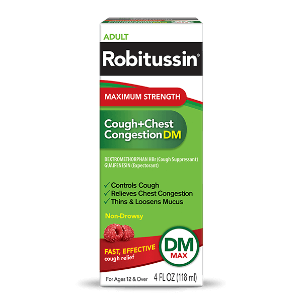 Robitussin Maximum Strength Cough and Chest Congestion DM Robitussin Maximum Strength Cough and Chest Congestion DM