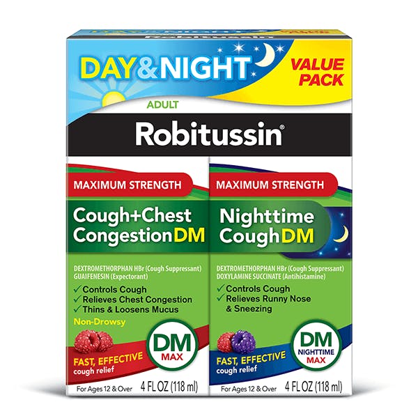 Robitussin Maximum Strength DM Day/Night Value pack