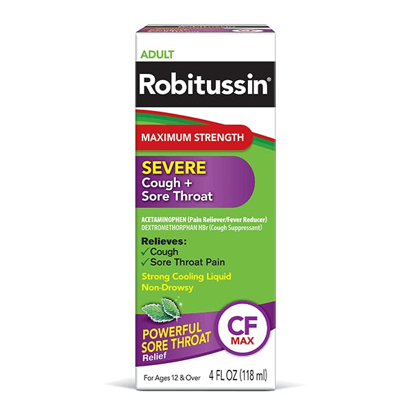 Robitussin Maximum Strength Severe Cough + Sore Throat