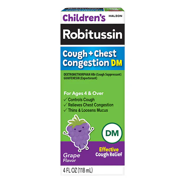 Robitussin Children’s Cough & Chest Congestion DM