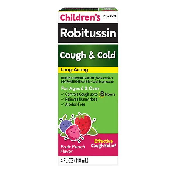 Robitussin Children’s Cough & Cold Long-Acting