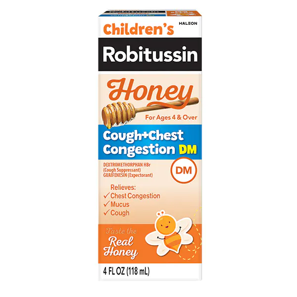 Robitussin Children’s Honey Cough & Chest Congestion DM